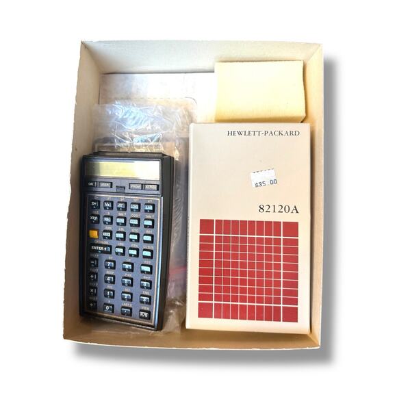 Vintage Hewlett-Packard HP-41CV Lot: Calculator, Accessories - Picture 2 of 6